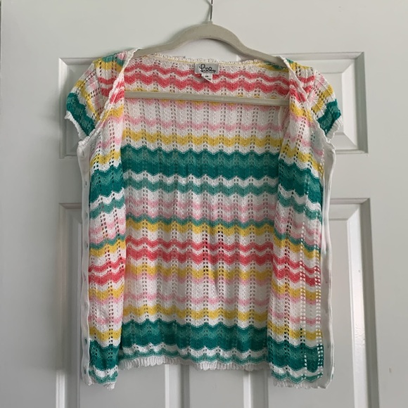 Lilly Pulitzer Short Sleeve Sweater - Picture 4 of 6